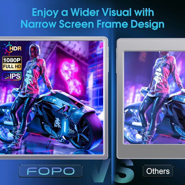 FOPO 12" Hanging Triple Screen Extender S12